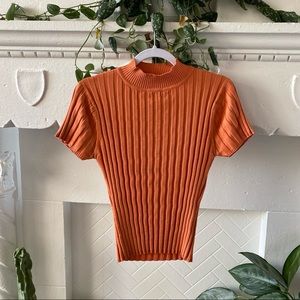 Vintage Ribbed Turtleneck